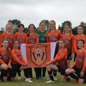 Trophy win for Woodkirk Valley FC U12 Girls