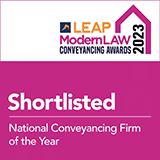National Conveyancing Firm of the Year 2023 – shortlisted